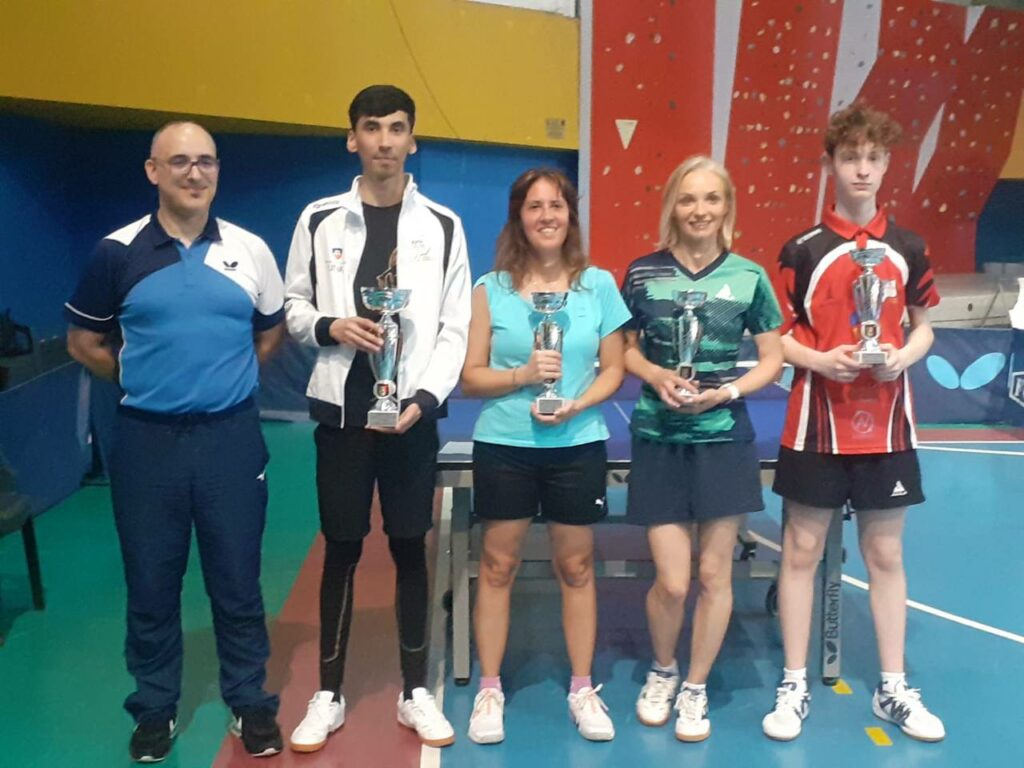 RISULTATI ASD ROMA PING PONG AL TORNEO OPEN DI TENNISTAVOLO